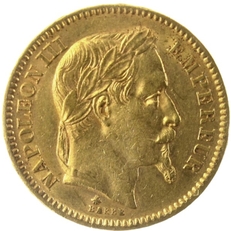PIECE D‘OR 20 FRANCS NAPOLEON - CAP OR NUMISMATIQUE SETE 