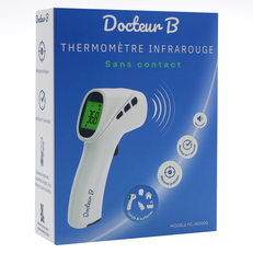 Thermomètre infrarouge Docteur B - Comptoir Médical Clermont l'Hérault 