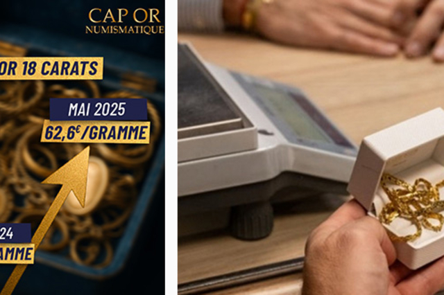 Expert en achat d'or à Sète : Cap Or Numismatique Sète