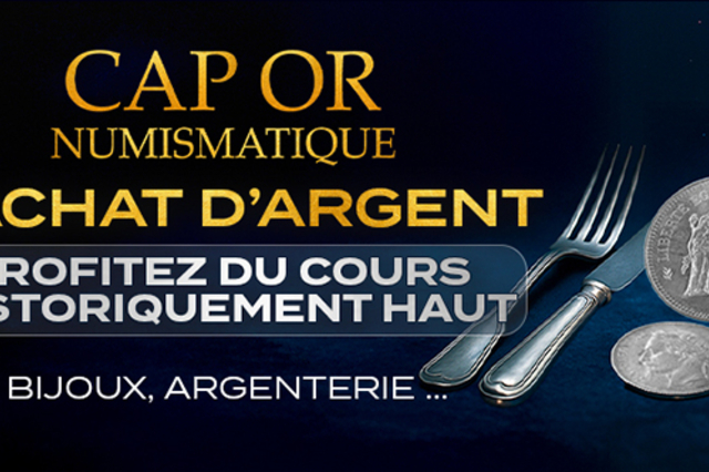 Rachat d'Argent à Sète chez Cap Or numismatique à Sète